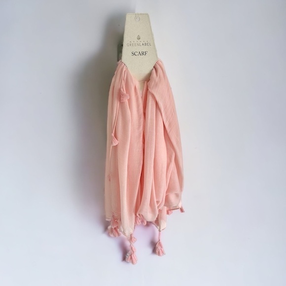 • Quagga • Green Label Tassel Scarf + Bracelet Bundle (Set of 2) - Picture 3 of 5